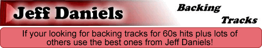 Jeff Daniels - Backing Tracks